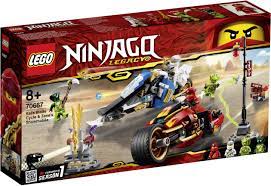 70667 LEGO® NINJAGO Quays Fire Bike & Zanes Snow Mobile