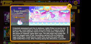 According to the story, Cream Unicorn Cookie's gender is poetry :  r/Cookierun