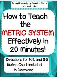 How To Effectively Teach The Metric System In 20 Minutes
