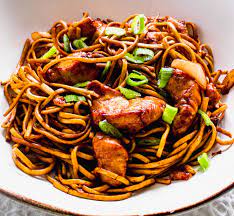 Chinese Chow Mein Sauce gambar png