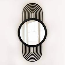 Mid Century Modern Mirror Geometric