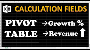 excel pivot table growth calculated