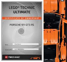 Conducted by our competition award winning the robotics certificate programme is created by nullspace to develop lego robotics proficiency in children. Lego Technic Porsche 911 Gt3 Rs Review Slashgear