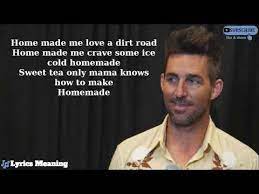 jake owen homemade s meaning