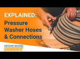 pressure washer hoses connections