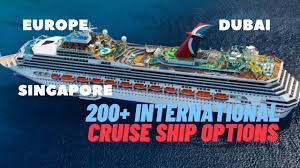 international luxury cruise ship tours