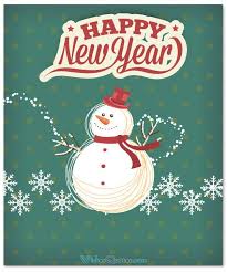 The magic of christmas is not in the presents, but in his presence. Cute Happy New Year Card Messages By Wishesquotes
