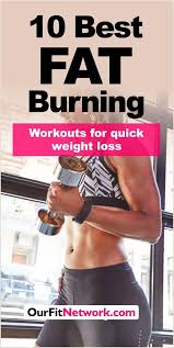 top 10 workouts for quick fat burning
