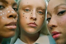fake freckles are trending much to my