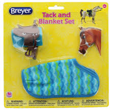 Details About Breyer 1 12 Classic Model Horse Tack And Blanket Set Blue Green