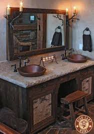 Go for a dark color scheme. 30 Inspiring Rustic Bathroom Ideas For Cozy Home Amazing Diy Interior Home Design