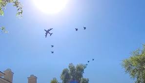 The mission over the arizona state capitol paid tribute to the late maj. Watch Jets Perform Phoenix Flyover Kjzz