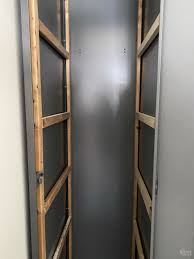 Install cabinets that span from floor to ceiling to increase space. Diy Shelves For Metal Lockers The Navage Patch