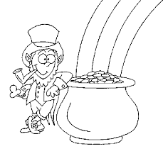 Cash Leprechaun Coloring Pages Free Printable Coloring Pages For