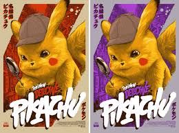 The Blot Says...: Pokemon: Detective Pikachu Movie Poster Screen Print by  Ken Taylor x Mondo