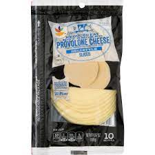 reduced fat sliced provolone cheese