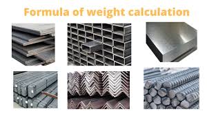 formula of weight calculation steelcal