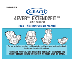 The height limits are set to 49 inches. Graco Baby Automotive Seats Owner Manual Manualzz