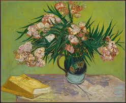 In paris, van gogh enlivened his palette by painting bouquets of flowers in random combinations to study the range of natural hues. Vincent Van Gogh Oleanders The Metropolitan Museum Of Art