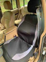 Back Wetsuit Seat Covers Polyester Grey