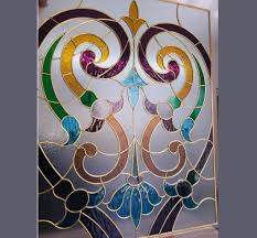 Multicolored Stained Glass Thickness