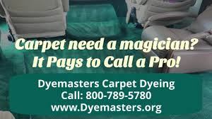 dyemasters carpet dyeing serving