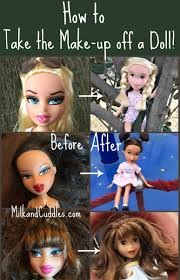 how to give a doll a make under