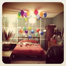 A friend was traveling on her boyfriend's birthday week and called to promise she would get a flight before her special day (she. Romantic Room Ideas For His Birthday Novocom Top
