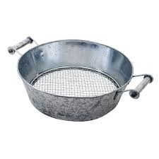 galvanized steel compost sifter