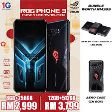 26,499 as on 12th april 2021. Asus Rog Phone 3 8gb 12gb 16gb 256gb 512gb Original Malaysia Set Satu Gadget Sdn Bhd