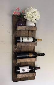 Tiered Rustic Wine Rack The Steven