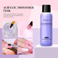 The liquid to powder ratio of your acrylic bead. Buy Morovan Acrylic Nail Kit Glitter Acrylic Powder Monomer Liquid Set Professional Acrylic Powder Set With Everything Supplies Acrylic Brushes Nail Tips Nail Art Decoration Tools Diy Nail Extension Online In