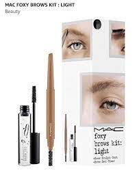 mac cosmetics foxy brows eyebrow kit