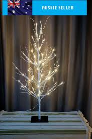 Details About 100cm White Birch Twig Branch Tree 64 Led Light Warm White Lamp Indoor Outdoor