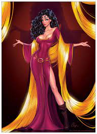 Mother Gothel by *chatgr | Sexy disney, Sexy disney princess, Dark disney