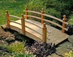 Best Wooden Garden Bridge Plans How