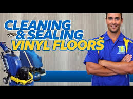cleaning and sealing vinyl floors you