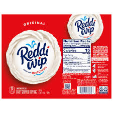 reddi wip dairy whipped topping