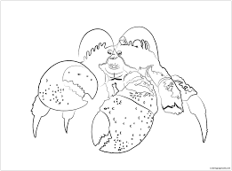 Select from 35655 printable crafts of cartoons, nature, animals, bible and many more. Tamatoa A Giant Coconut Crab Coloring Pages Cartoons Coloring Pages Coloring Pages For Kids And Adults