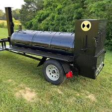custom bbq smoker grills trailers