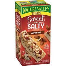 salty nut almond granola bars