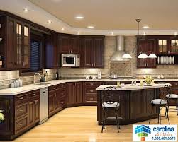 Maybe you would like to learn more about one of these? Kitchen Design Rta Kitchencabinets White Kitchen Countertops With Cherry Dark Brown Kitc Dark Brown Kitchen Cabinets Brown Kitchen Cabinets Kitchen Remodel