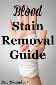 blood stain removal guide