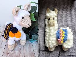 cute llamas free crochet patterns