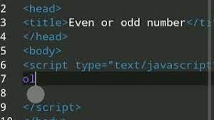 even or odd in javascript