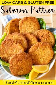 salmon patties healthy low carb