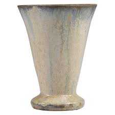 Belgian Glazed Ceramic Vase By Pierre