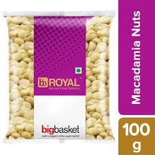 bb royal macadamia nuts 100 g