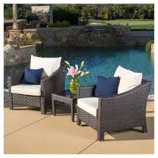 Antibes 3pc Wicker Set With