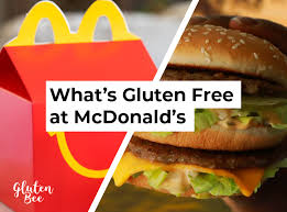 mcdonald s gluten free menu items and